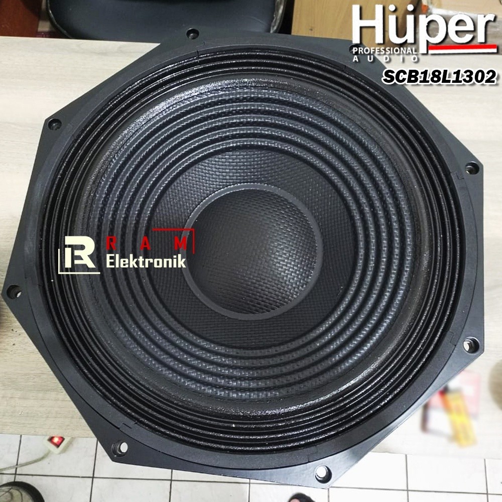 PROMO  Komponen Speaker 18 Inch HUPER SCB18L1302 Original
