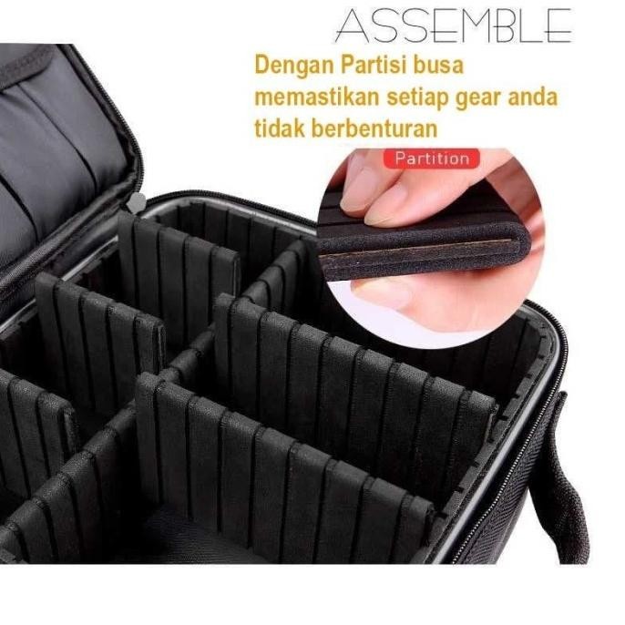 Tas Hardcase Kamera Universal With Partition - Hc4029 - Koper Kamera