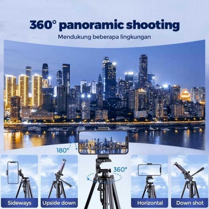 Tripod Kamera Hp Gopro 3366 Original 140Cm Sangat Kokoh Premium