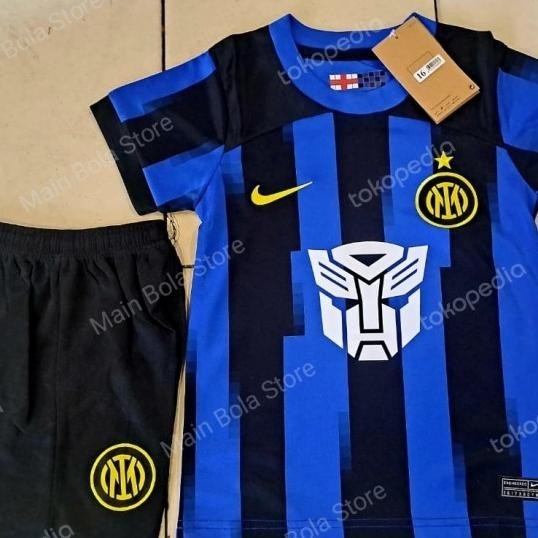 Jersey Bola Inter Home Transformers Kids Anak 2023/2024