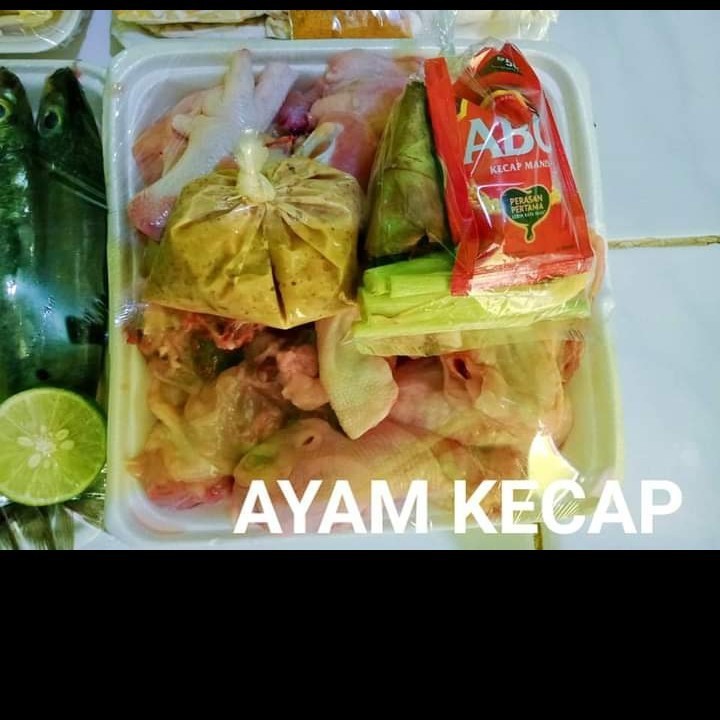 

paket ayam kecap siap masak