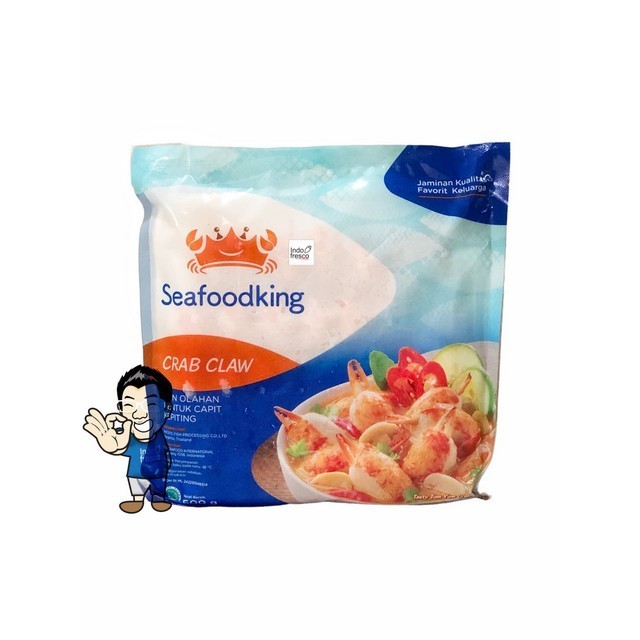 

Ayala - Seafood King Unbreaded Crab Claw Olahan Ikan 500G