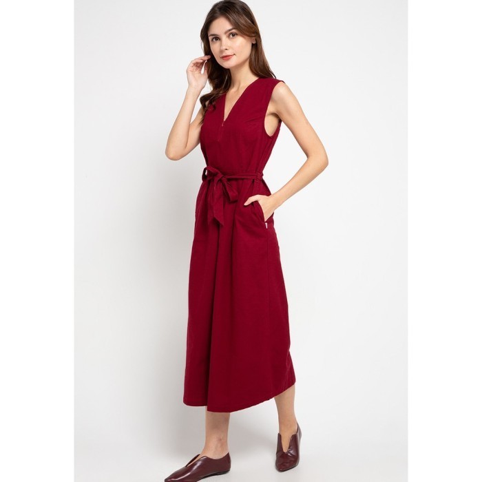 Rodeo - Overall Wanita - Fala Overall - Maroon