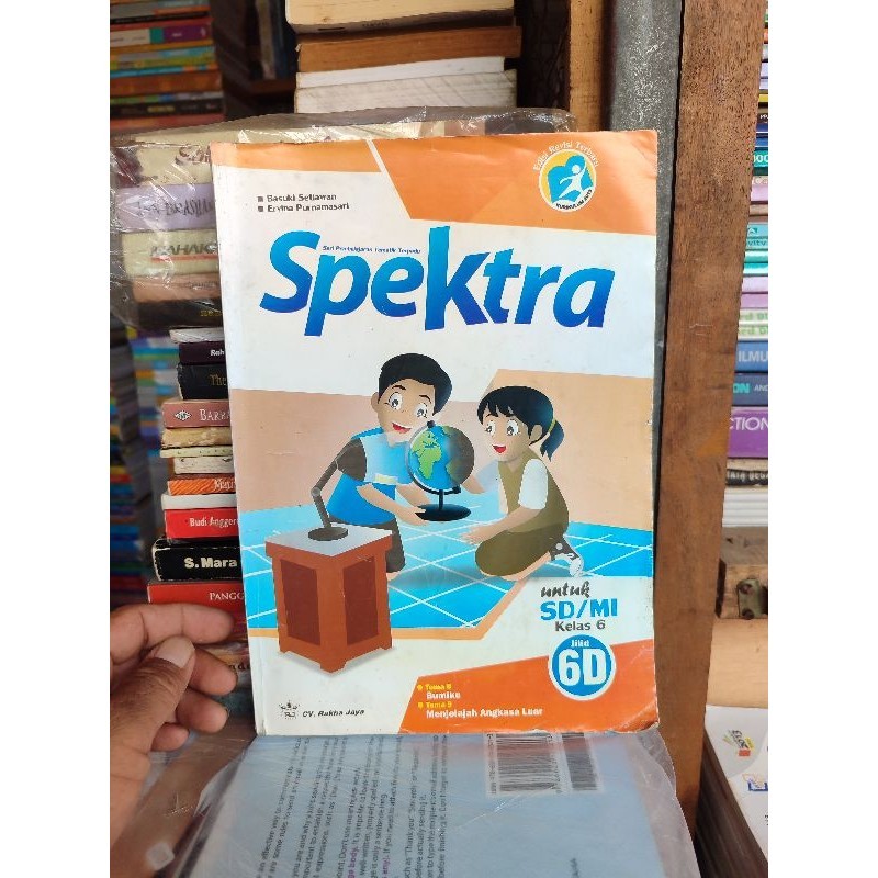 spektra. kelas 6 SD. jilid D. CV rakha jaya
