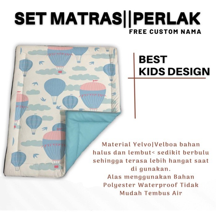 Matras Bayi/Perlak Bayi/Kasur Bayi Waterproof / Gift Set Baby Vs - 011