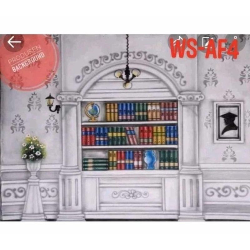 COD TERLARIS WS AF4 3x2,5m Kain Background Wisuda Studio Foto