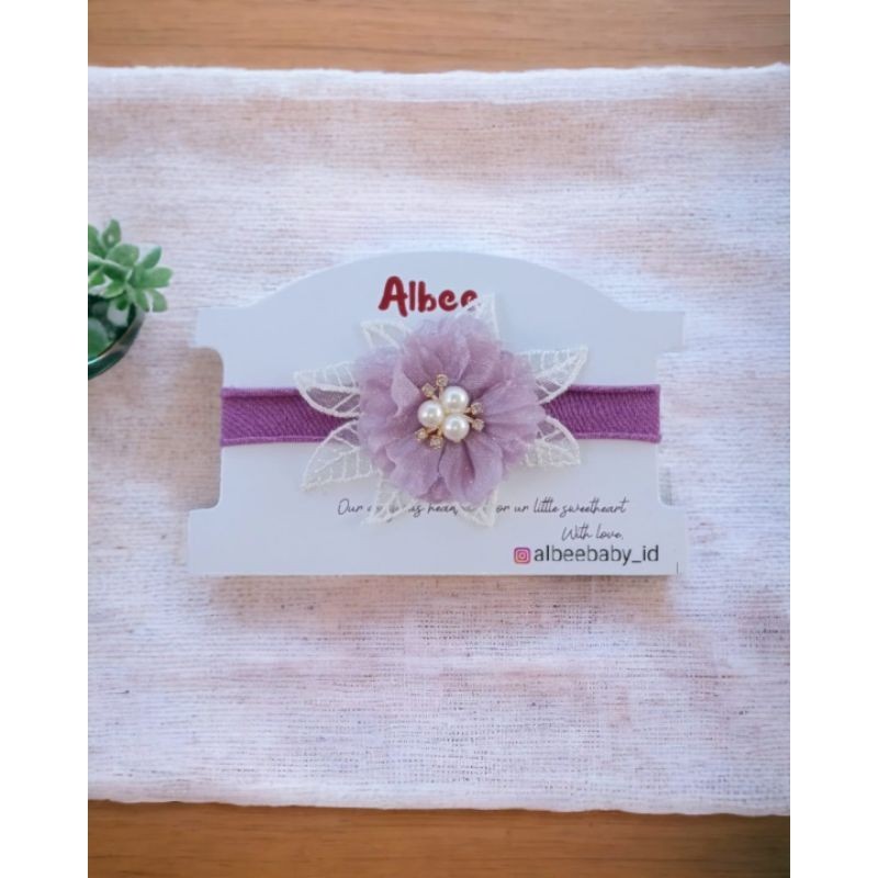 EKSKLUSIF HEADBAND by Albee/ Bandana Bayi/ Headband Banda Aceh