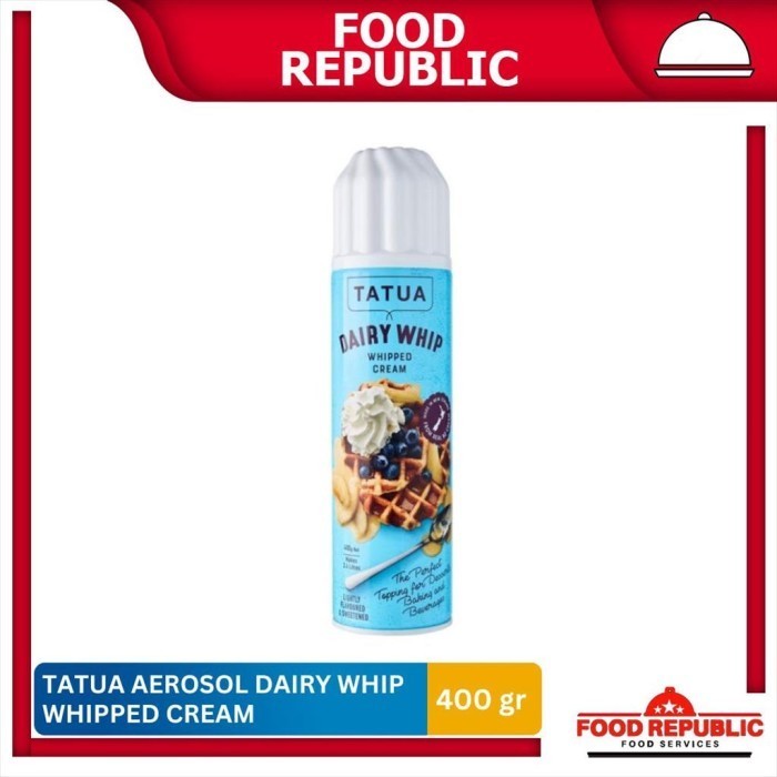 Tatua Whipping Cream Aerosol 250ml Dairy Whip Halal