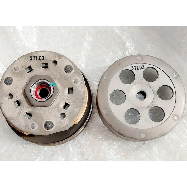 Pulley Set ( Mangkok+Kanvas+Per Cvt) Mio Oem Taiwan Kualitas Jgn Diragukan Saja 