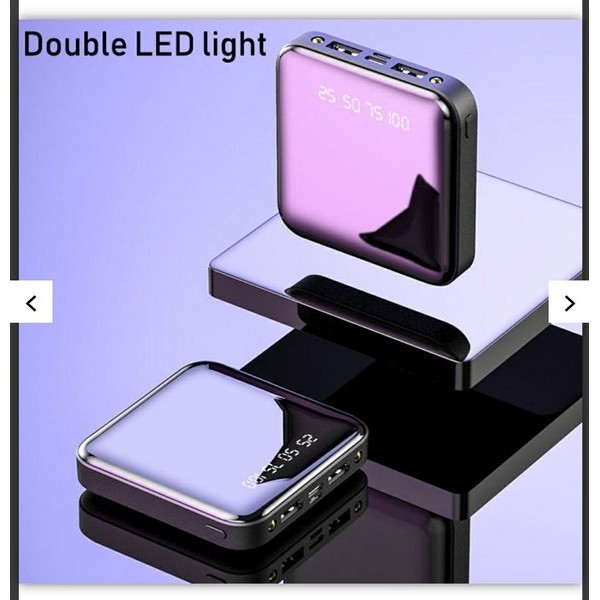 Allpowers Mini Powerbank Dual Output Usb Port 2A 12000 Mah