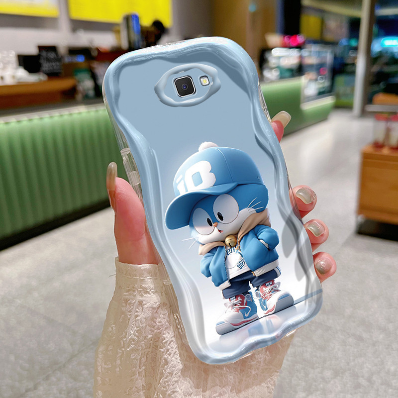 Casing Hp Samsung Galaxy J7 Prime J2 Prime J7 Prime 2 Case sarung HP kartun Casing Doraemon silikon 