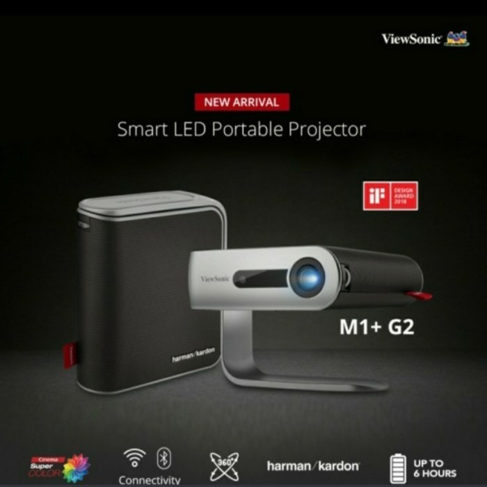 Projector Mini Viewsonic M1+ G2 - Proyektor Mini Viewsonic M1+ G2