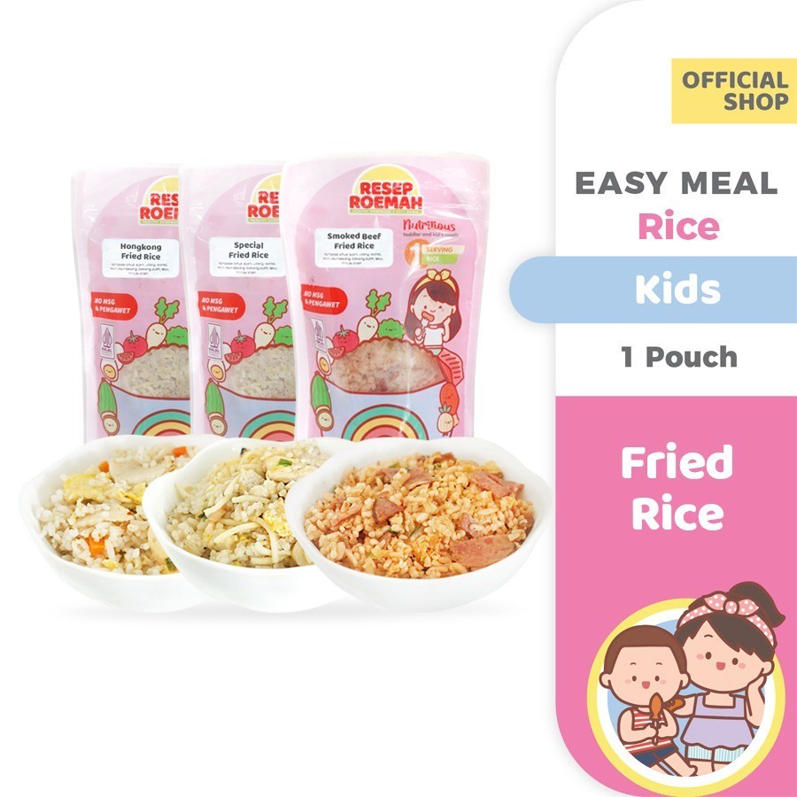 

RR Fried Rice / Nasi Goreng / Kids / Healthy Homemade Frozen Food / No MSG