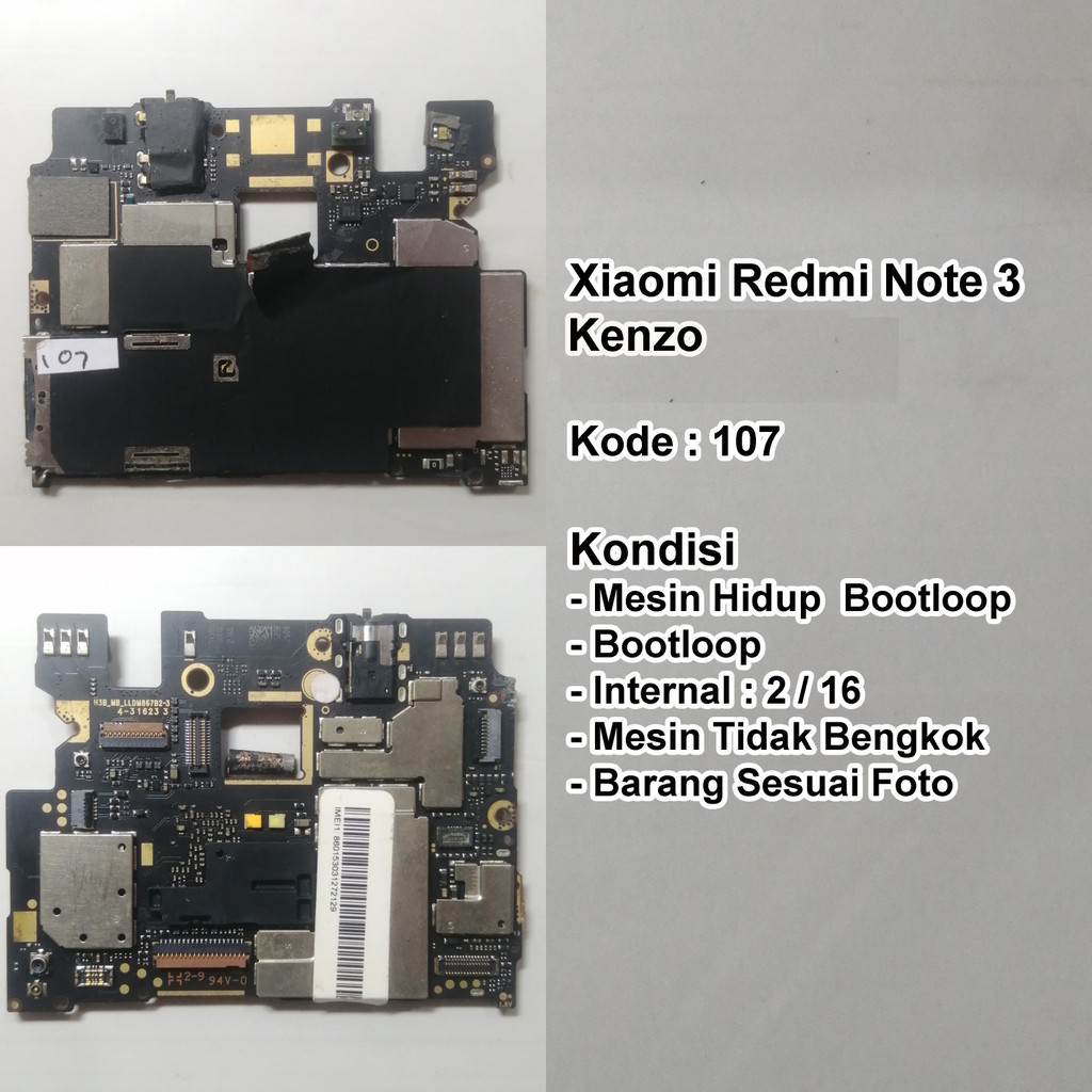 Redmi note kenzo 9008 test eleganten point