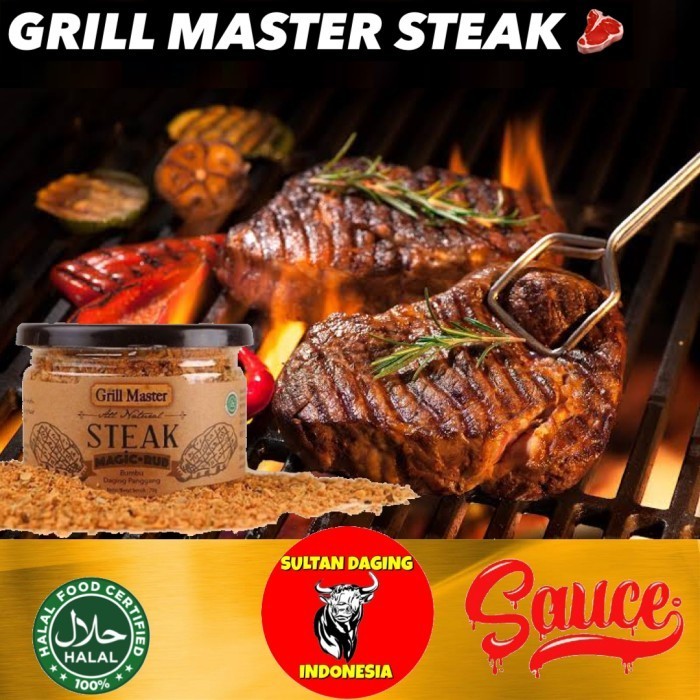 

Bumbu Steak JayS Grill Master 70 Gram/Bumbu Grill Marinasi/Bumbu