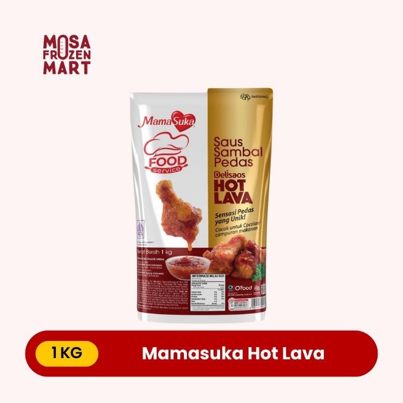 

Mamasuka Saus Hot Lava 1kg