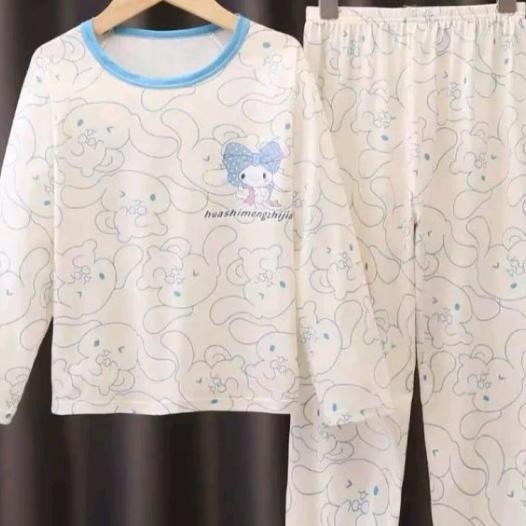 Piyama Cinnamoroll Anak Cute Baju Tidur Cinnamoroll Anak Lucu