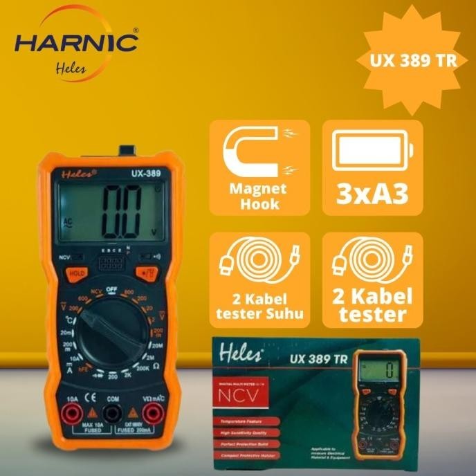 Multitester / Tester Digital Heles UX 389 TR