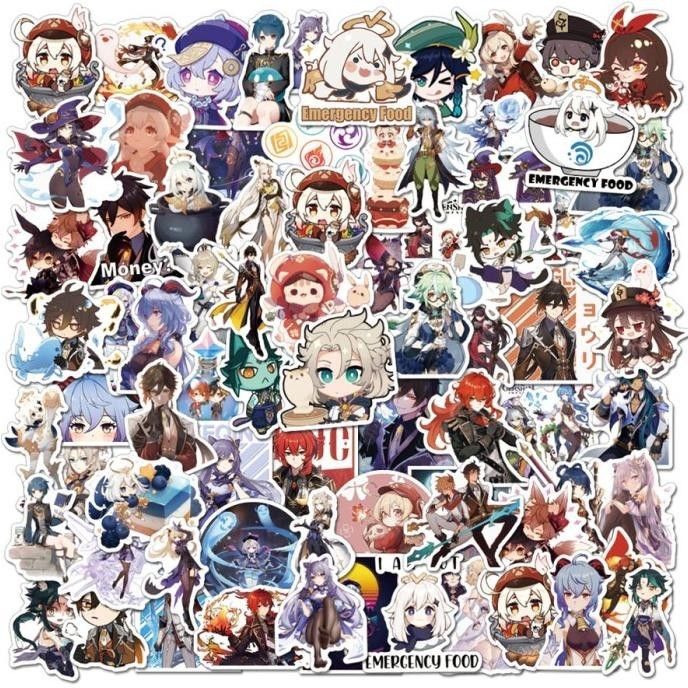 

50 pcs Sticker Genshin Impact