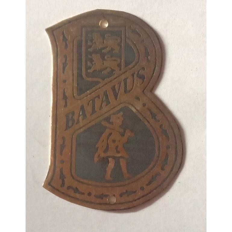 Wdm-2227 Batavus - Plat / Logo / Emblem Sepeda Onthel Jadul Termurah