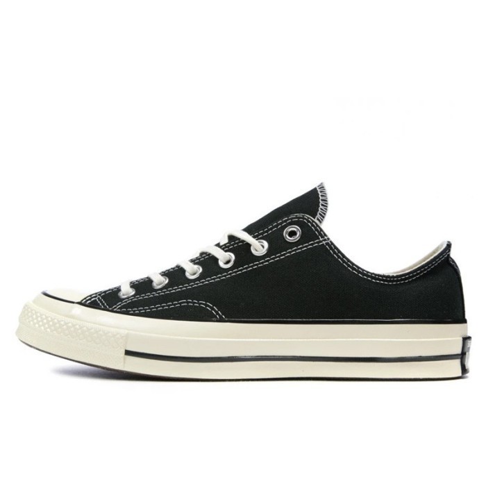 Sepatu Sneakers Converse Chuck 70 Ox Low Top Black Egret 162058C-Dt - Us 3 35
