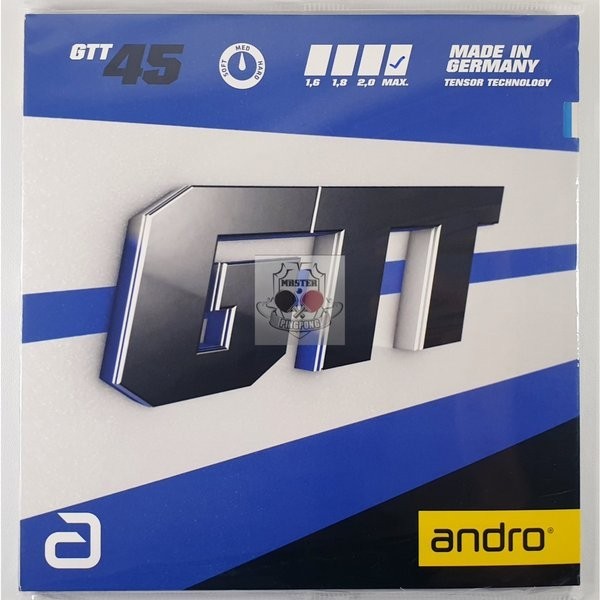 Andro GTT 45 BLUE - Karet Bet Tenis Meja Andro Offensive Rubber