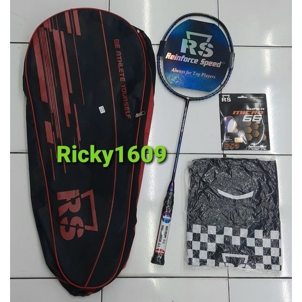 RAKET BADMINTON RS METRIC POWER 16 N III - H.M GRAPHITE - ORIGINAL REINFORCE SPEED