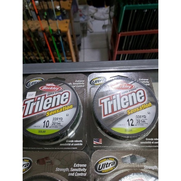 senar pancing berkley trilene sensation