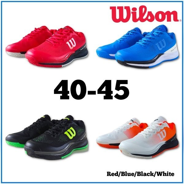 WILSON RUSH PRO 3.0 ORIGINAL SEPATU TENIS PRIA DAN WANITA - SEPATU OLAHRAGA TENNIS ORI WILSON MERAH