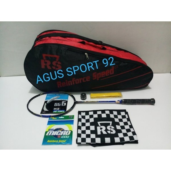 RAKET BADMINTON ORIGINAL RS SUPER POWER 800 LASER