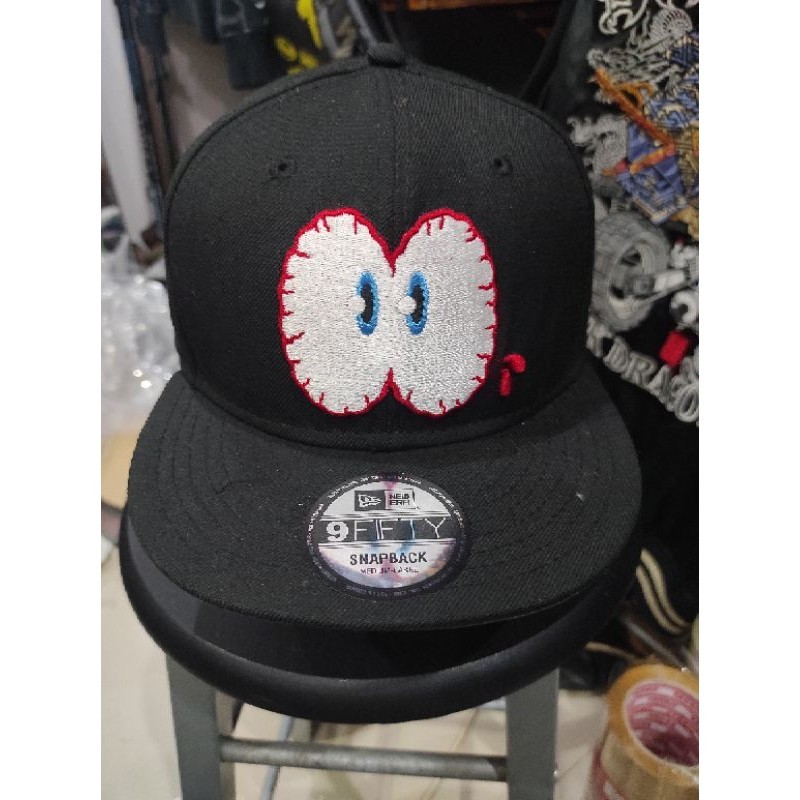 Topi Snapback Import New Era x JNJ crew (The wall destroyer)-The Cappers OSFM/SETELAN