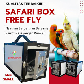 box freefly small / tas burung / safari box burung parrot - Kualitas terbaik 