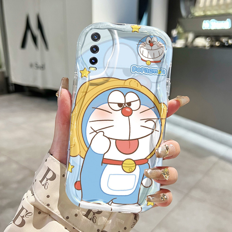 Casing Hp VIVO Y20 Y20i Y20S Y12S Y20 2021 Y12A Y20S G Y20T Y20S M Y20S D Y11s Y30G Case HP pelindung casing silikon lembut baru Kesing ponsel pola Doraemon lucu dan nakal Softcase