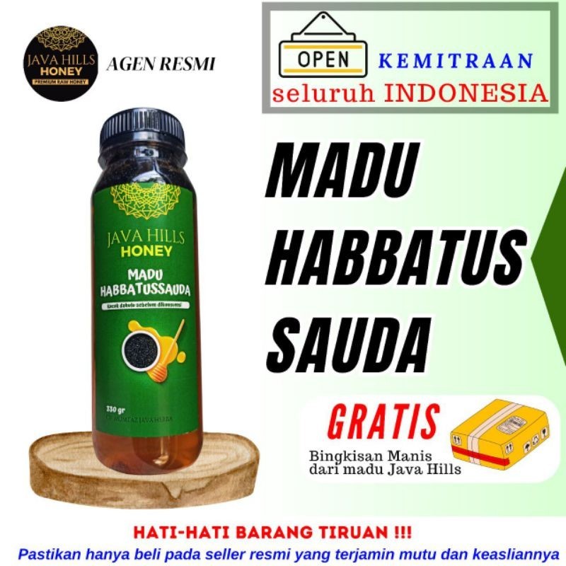 

[100% ASLI] Madu Habbatussauda by Java Hills/ madu alami/ madu murni/ madu asli/ madu java/ java hils/ java hills/ grosir madu/ madu bpom/ madu teruji lab/ madu herbal