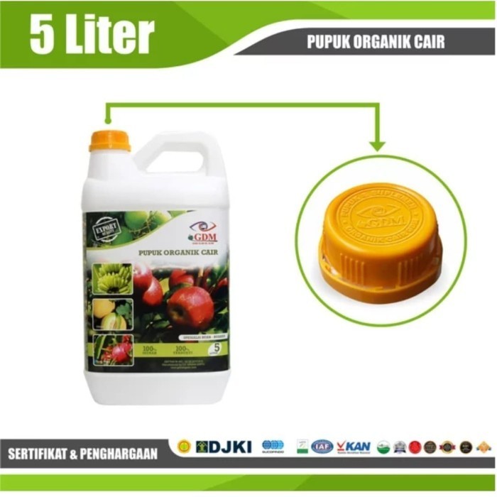 Pupuk Organik Gdm Tanaman Buah 5 Liter