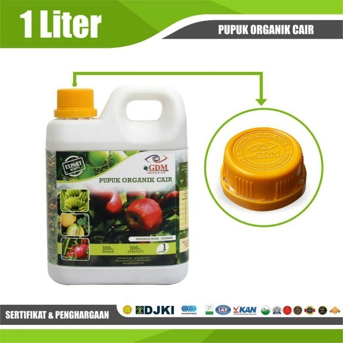 Pupuk Organik Gdm Tanaman Buah 1 Liter