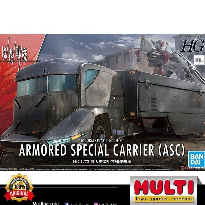 

GUNDAM HG 1/72 ARMORED SPEC CARRIER 62021 / Gunpla / Mokit / Bandai