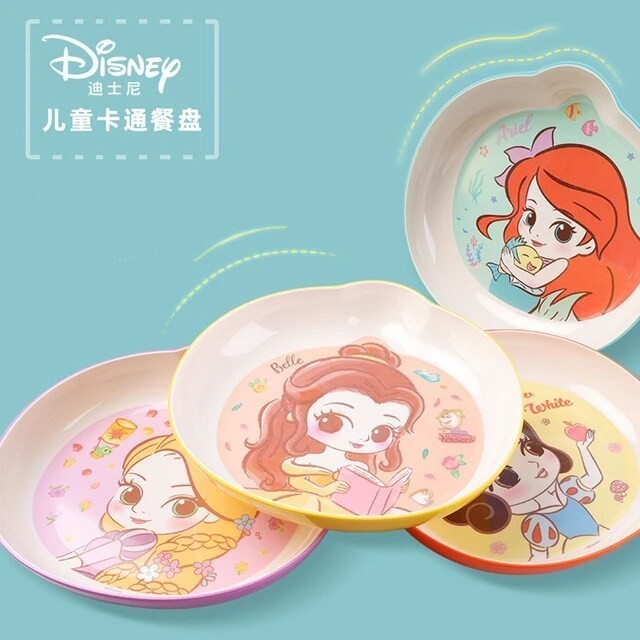 Disney Original Dinner Plate Melamin Piring Makan Anak