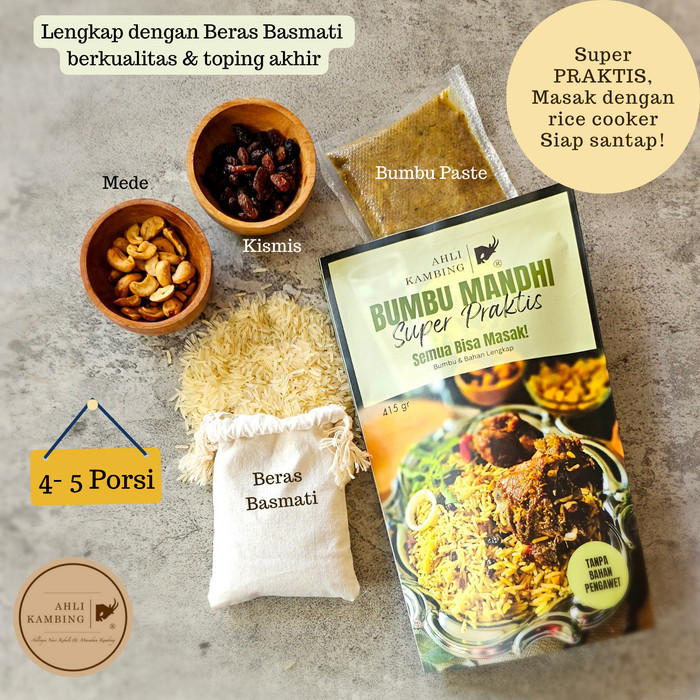 

Bumbu Instant Nasi Mandhi - Ahli Kambing