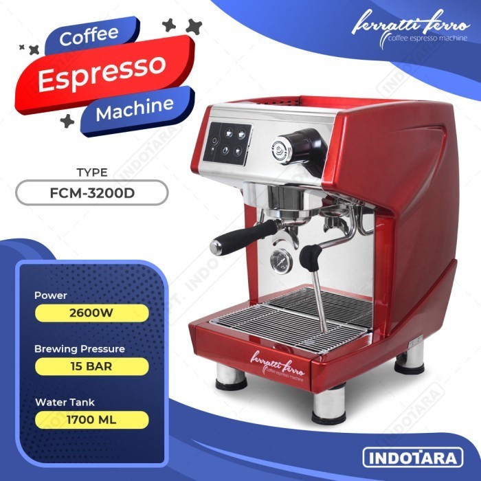 Ferratti Ferro Espresso Machine Fcm3200D Termurah