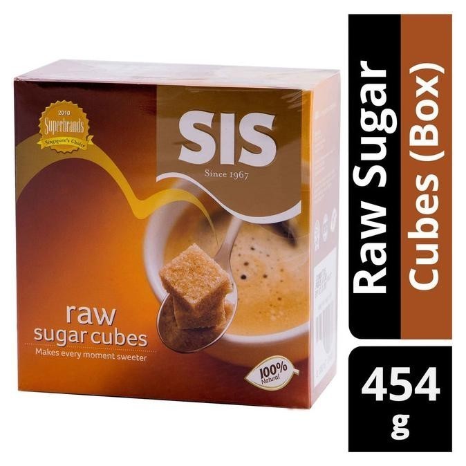 

Sis Raw Brown Sugar Cubes Singapore 454 Gram