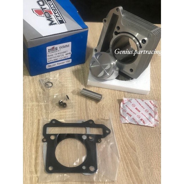 BLOK BORE UP KIT SATRIA FU 66 MM - MOTO 1 RACING BLOK SEHER