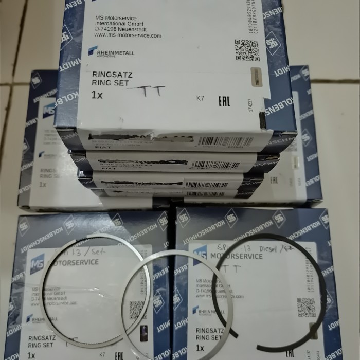 Ring Piston Seher Set Chevrolet Spin 1.3 1300 Diesel