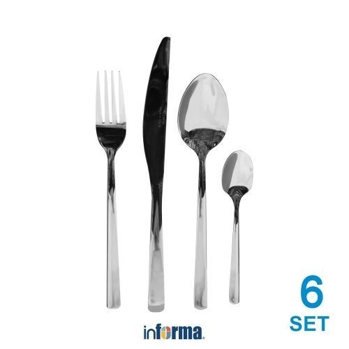 Informa - Appetite Set 24 Pcs Zayn Set Alat Makan Dapur