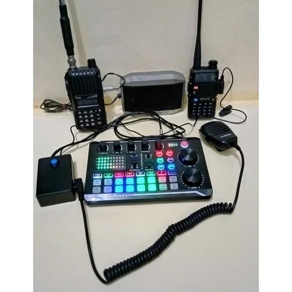 Paket Ptt Box Soundcard Untuk Radio Ht Cina