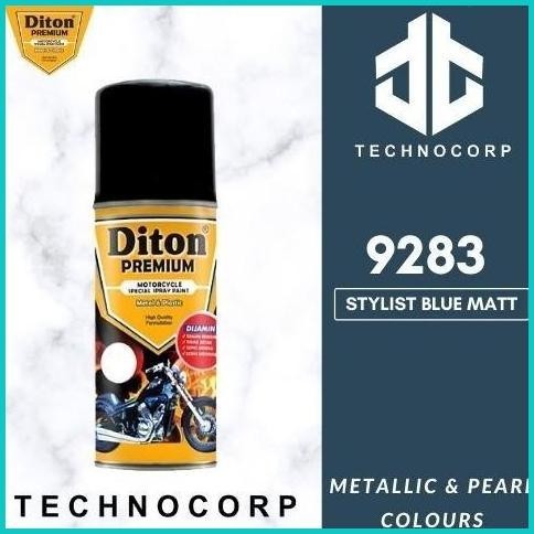 Cat Semprot DITON PREMIUM 9283 STYLIST BLUE MATT / YAMAHA BIRU DOFF 19