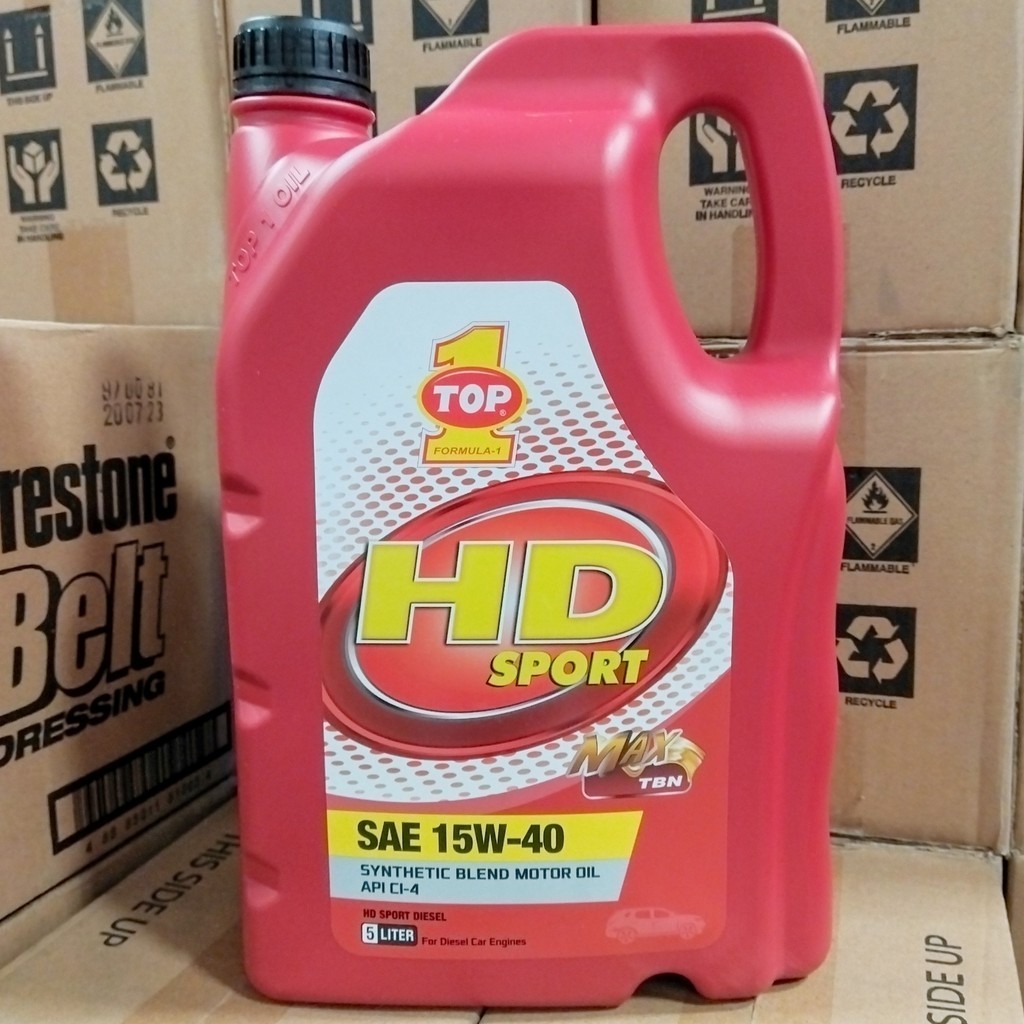 OLI MESIN MOBIL DIESEL TOP1 / TOP 1 SDO HD 5 LITER