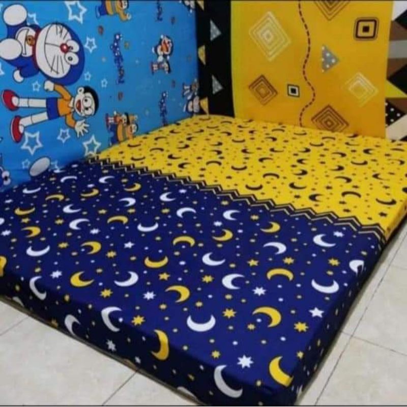 kasur busa INOAC ukuran 180x140x10cm muat 3 orang (2 orang dewasa 1 anak kecil)