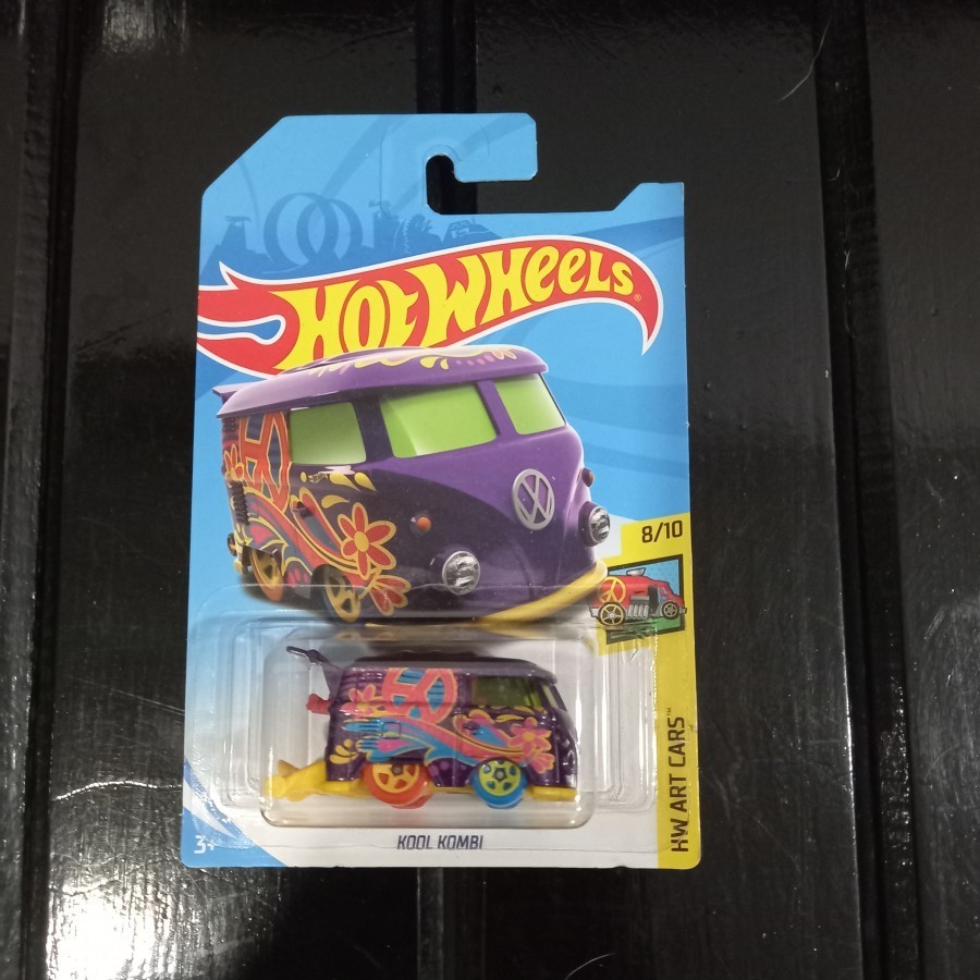 Hot Wheels Kool Kombi TH Reguler Ungu Hw Art