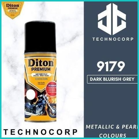 Cat Semprot DITON PREMIUM 9179 DARK BLUISH GREY / YAMAHA ABU METALLIC